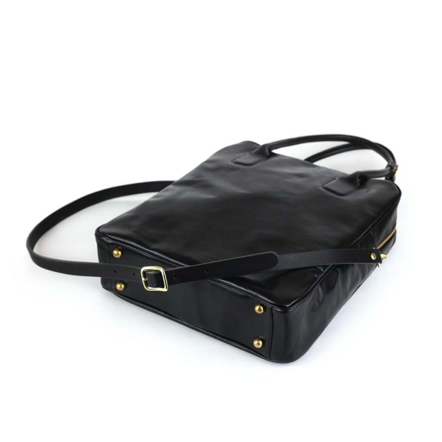 Ense (アンサ) / square boston PA801 スクエア 2WAY ボストンバッグ - ブラック | Ense | 03