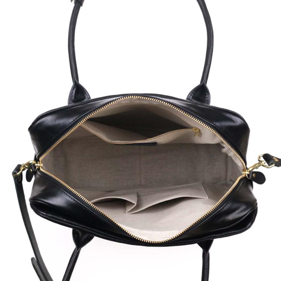 Ense (アンサ) / square boston PA801 スクエア 2WAY ボストンバッグ - ブラック | Ense | 04