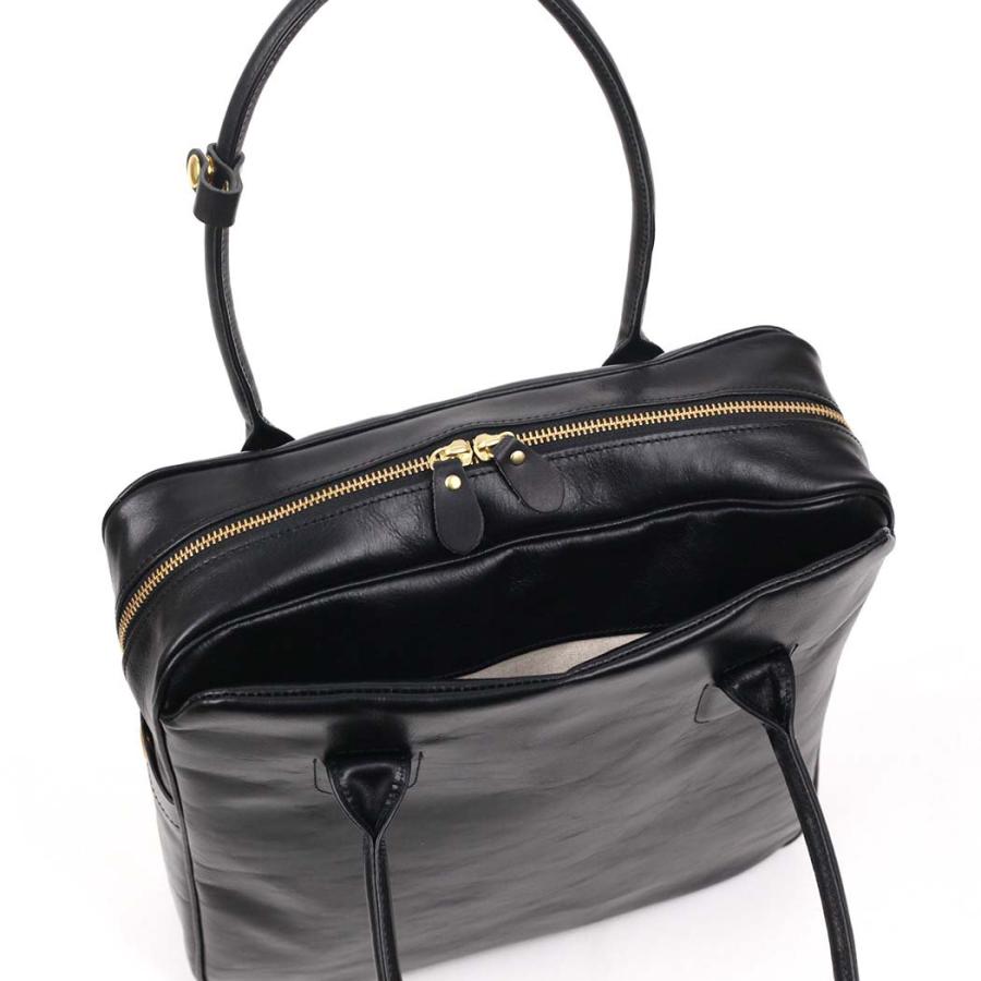 Ense (アンサ) / square boston PA801 スクエア 2WAY ボストンバッグ - ブラック | Ense | 05