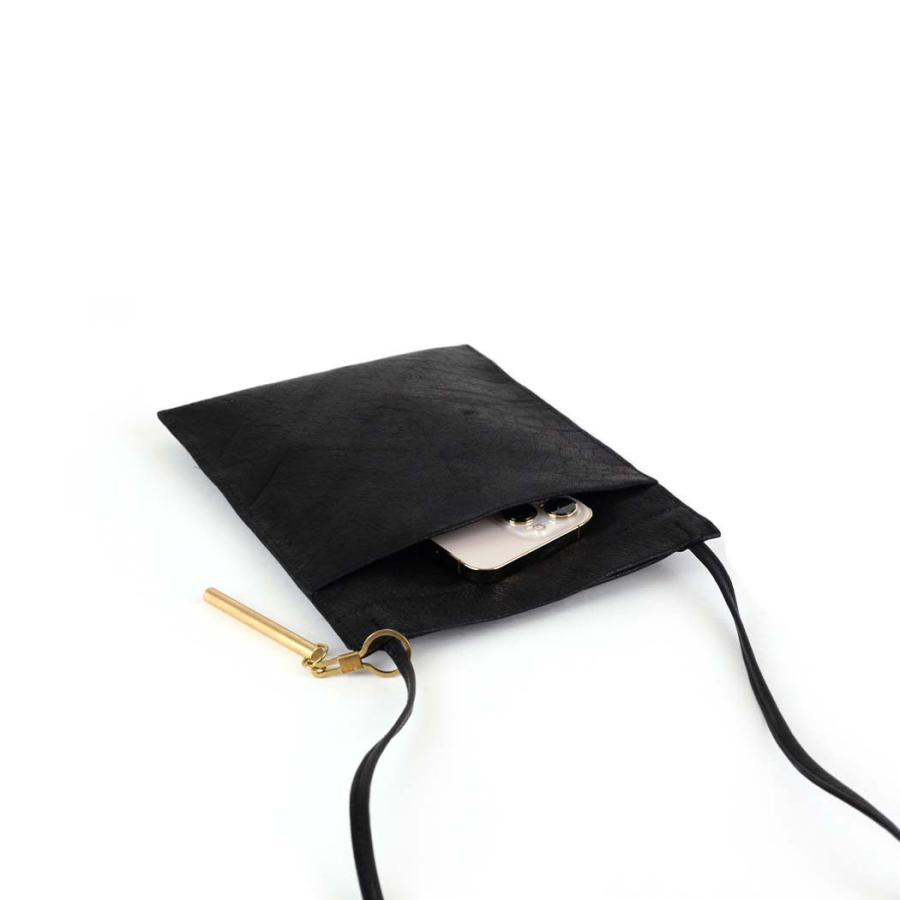 Ense (アンサ) / tate sacoche S001 タテ サコッシュ - バッファロー ブラック | Ense | 02