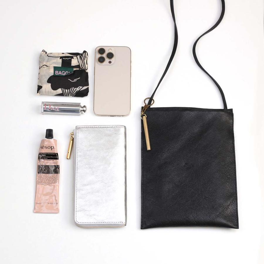 Ense (アンサ) / tate sacoche S001 タテ サコッシュ - バッファロー ブラック | Ense | 05