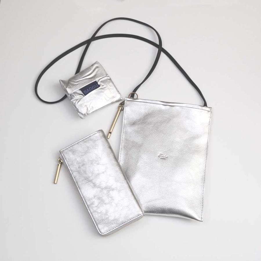 Ense (アンサ) / tate sacoche S001 タテ サコッシュ - ゴート シルバー | Ense | 06