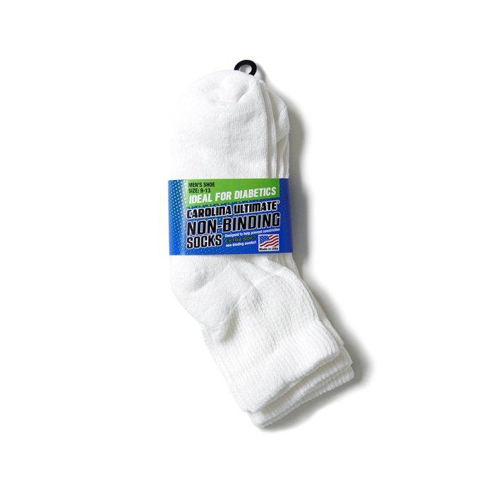 Jefferies Socks / 2ペアパックソックス ホワイト Carolina Ultimate Non-Binding Quarter Socks 2 Pair Pack - White プチギフト プレゼント お祝い 贈り物 … | 