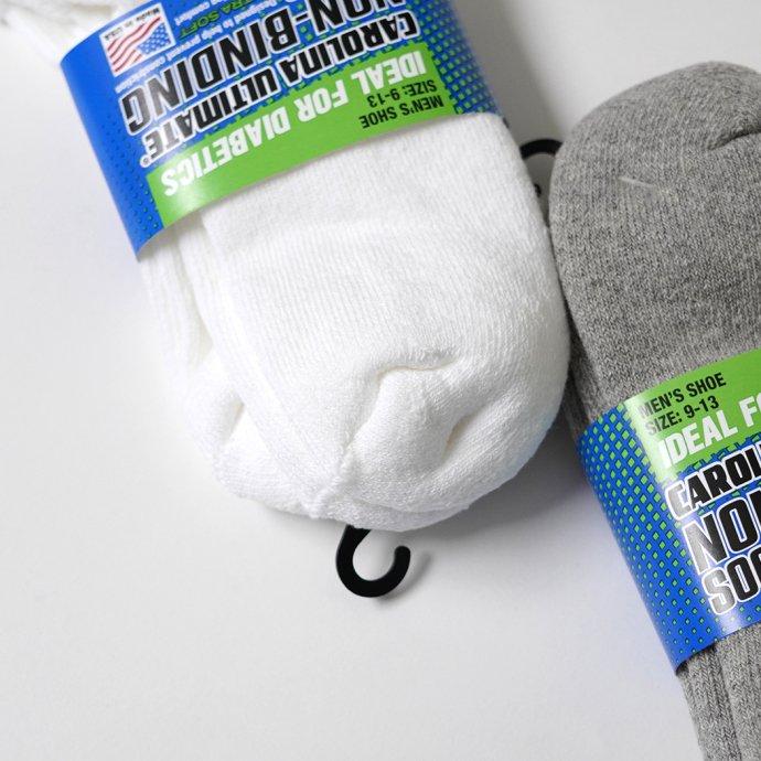 Jefferies Socks / 2ペアパックソックス ホワイト Carolina Ultimate NonBinding Quarter Socks 2 Pair Pack
