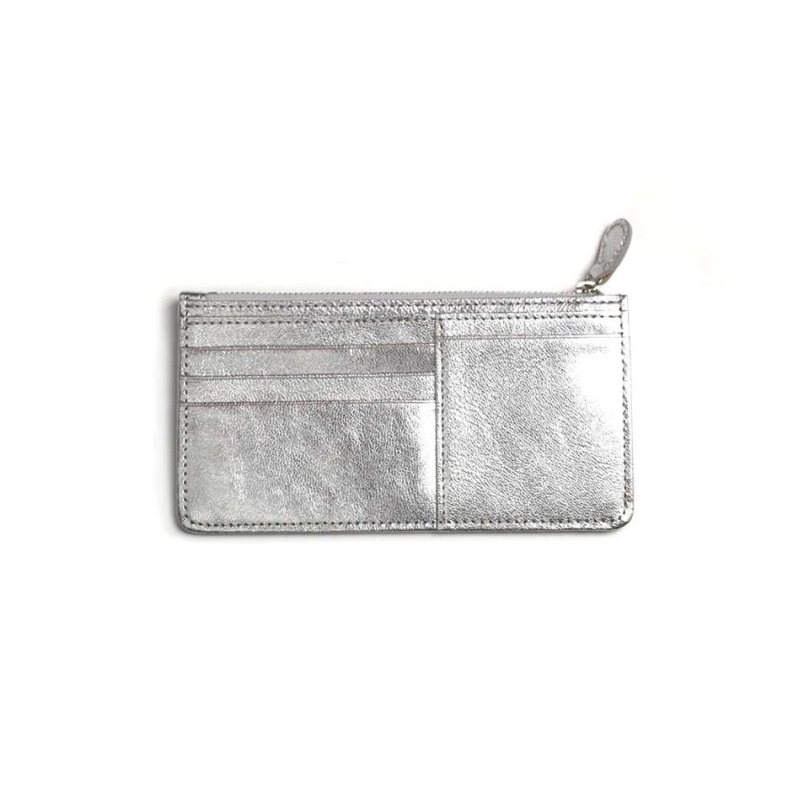 Ense アンサ フラグメントケース 財布 sew136 fragment case フラグメントケース シルバー メタリック カード入れ 小銭入れ スリム ミニマリスト あす楽 | Ense | 01