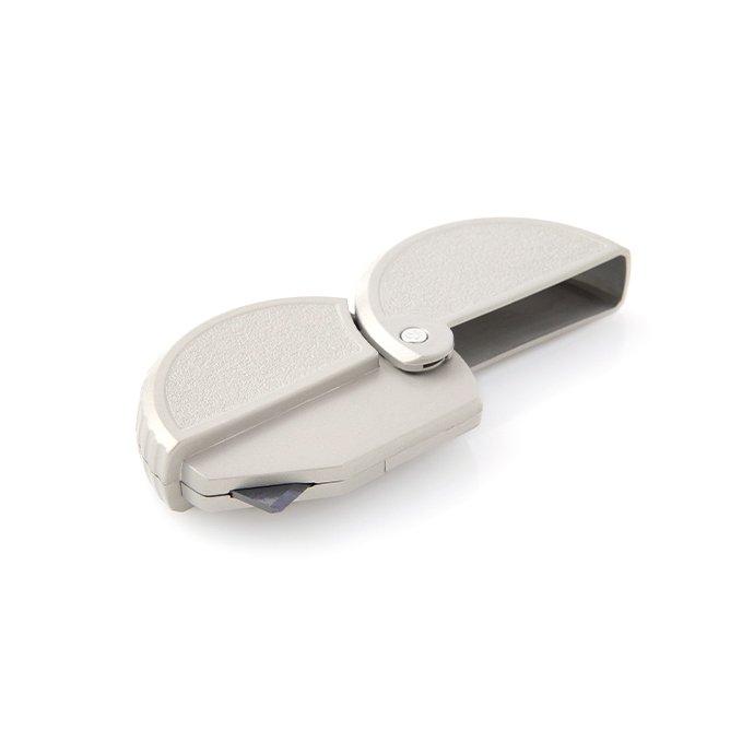 MIDORI ミドリ アルミ ダンボールカッター シルバー デザインフィル 段ボール 開封用 ミニ カッター カッターナイフ 文房具 玄関 ドア 磁石 くっつく 強力マグ… | MIDORI（文具） | 04