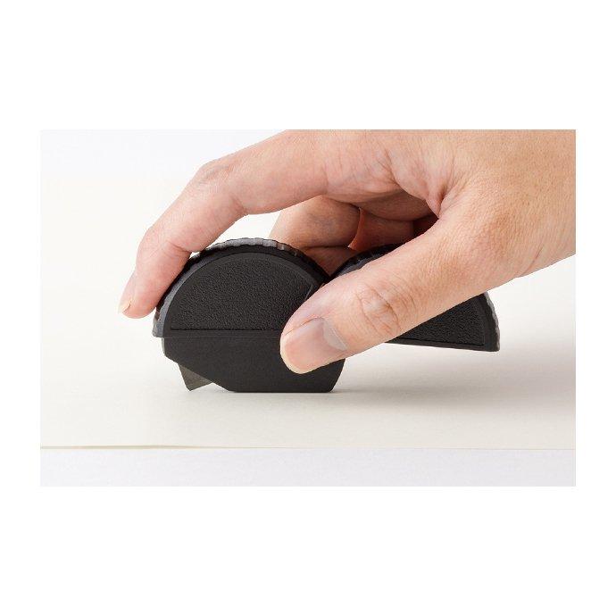 MIDORI ミドリ アルミ ダンボールカッター 黒 デザインフィル 段ボール 開封用 ミニ カッター カッターナイフ 文房具 玄関 ドア 磁石 くっつく 強力マグネット… | MIDORI（文具） | 03