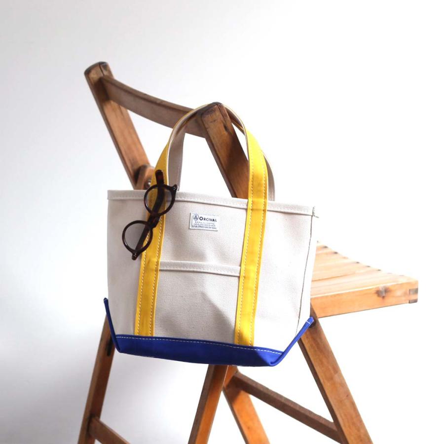 ORCIVAL (オーシバル) / OR-H0285 KWC キャンバス トート バッグ Sサイズ - ULTRAMARINE | ORCIVAL | 07