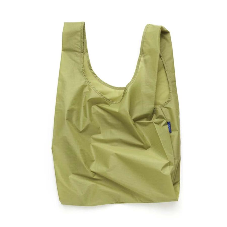 BAGGU バグー STANDARD エコバッグ ピスタチオグリーン 2023年 新色 洗濯可能 折り畳み コンパクト 軽量 大容量 レジバッグ 買い物 大きい レジ袋 コンビニ袋 … | BAGGU