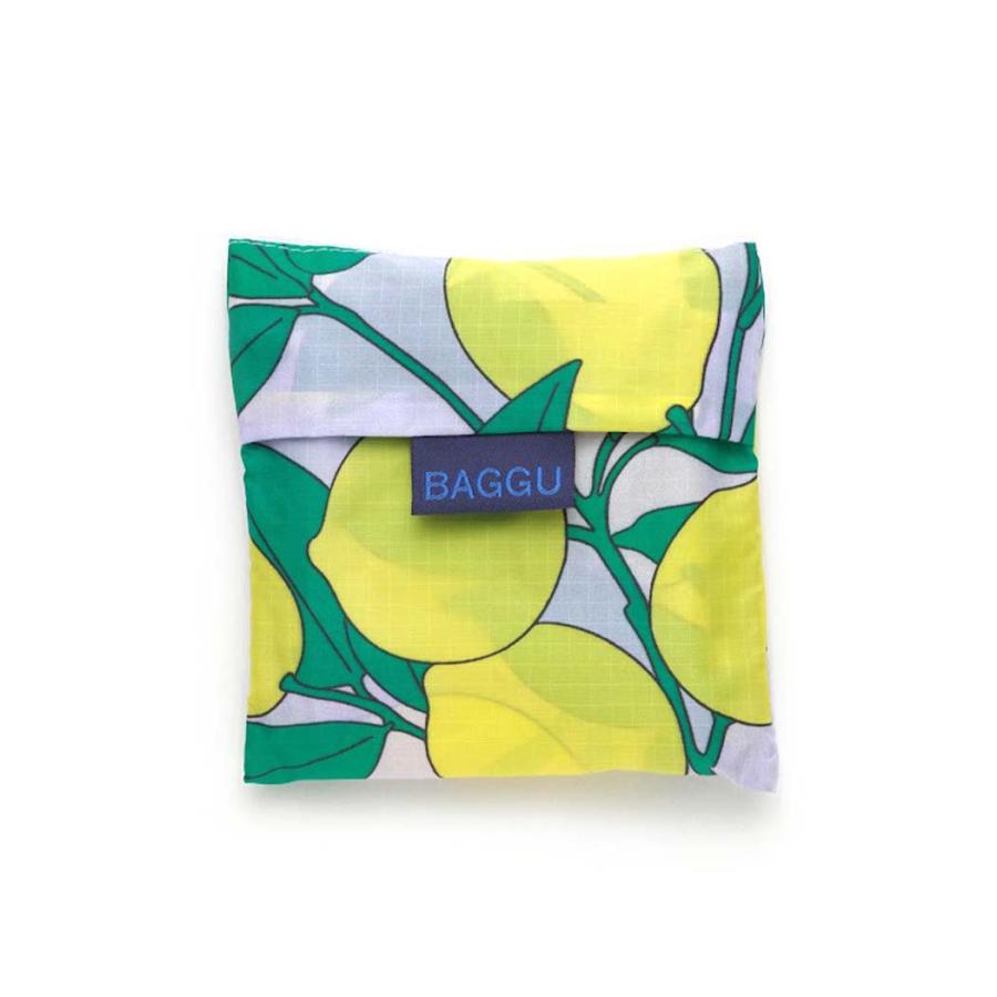 BAGGU バグー STANDARD エコバッグ レモンツリー 2023年 新色 洗濯可能 折り畳み コンパクト 軽量 大容量 レジバッグ 買い物 大きい レジ袋 コンビニ袋 入園 … | BAGGU | 03