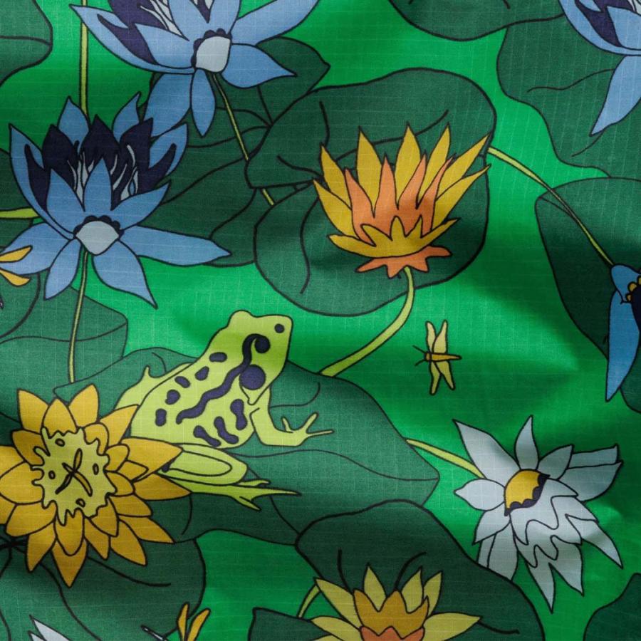 BAGGU バグー STANDARD エコバッグ ロータスｘフロッグ バッグ a4 レディース 軽量 2023年 新色 洗濯可能 折り畳み コンパクト 大容量 レジバッグ 買い物 大き… | BAGGU | 01