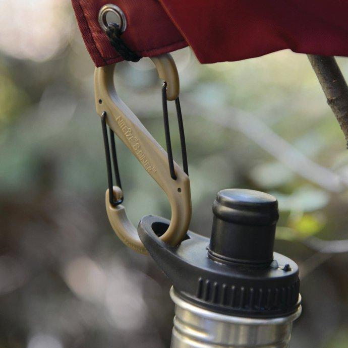 NITE IZE S-Biner ナイトアイズ エスビナー プラスチック #4 ブラック カラビナ キーホルダー アクセサリー キーリング | NITE IZE | 04