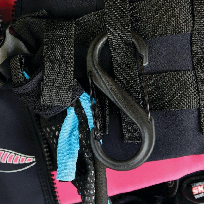 NITE IZE S-Biner ナイトアイズ エスビナー プラスチック #6 ブラック カラビナ キーホルダー アクセサリー キーリング | NITE IZE | 03