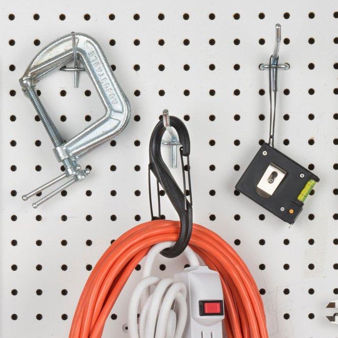 NITE IZE S-Biner ナイトアイズ エスビナー プラスチック #6 ブラック カラビナ キーホルダー アクセサリー キーリング | NITE IZE | 04