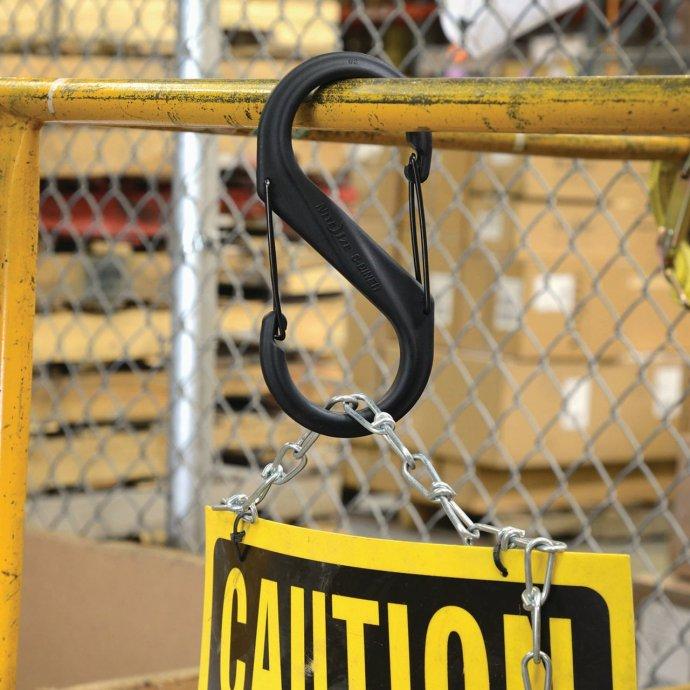 NITE IZE S-Biner ナイトアイズ エスビナー プラスチック #8 ブラック カラビナ キーホルダー アクセサリー キーリング | NITE IZE | 08