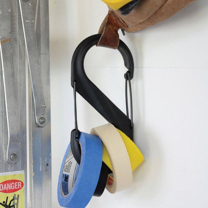 NITE IZE S-Biner ナイトアイズ エスビナー プラスチック #10 ブラック カラビナ キーホルダー アクセサリー キーリング | NITE IZE | 05