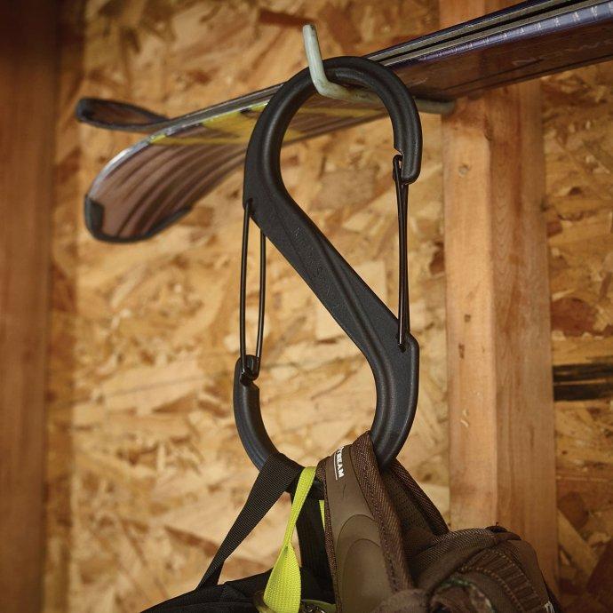 NITE IZE S-Biner ナイトアイズ エスビナー プラスチック #10 ブラック カラビナ キーホルダー アクセサリー キーリング | NITE IZE | 06