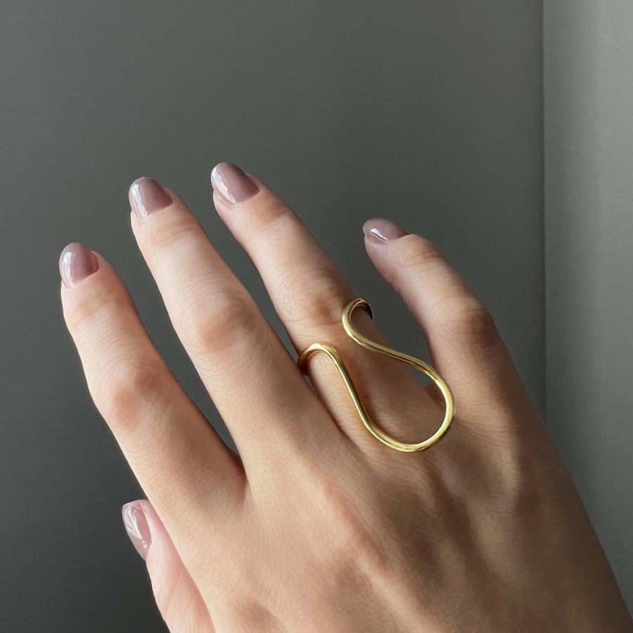 BYOKA ビョーカ GR2401 G.GRACE RING リング ゴールド 指輪 ニュアンス ファッション 20代 30代 40代 50代 おしゃれ 人気 シンプル | BYOKA