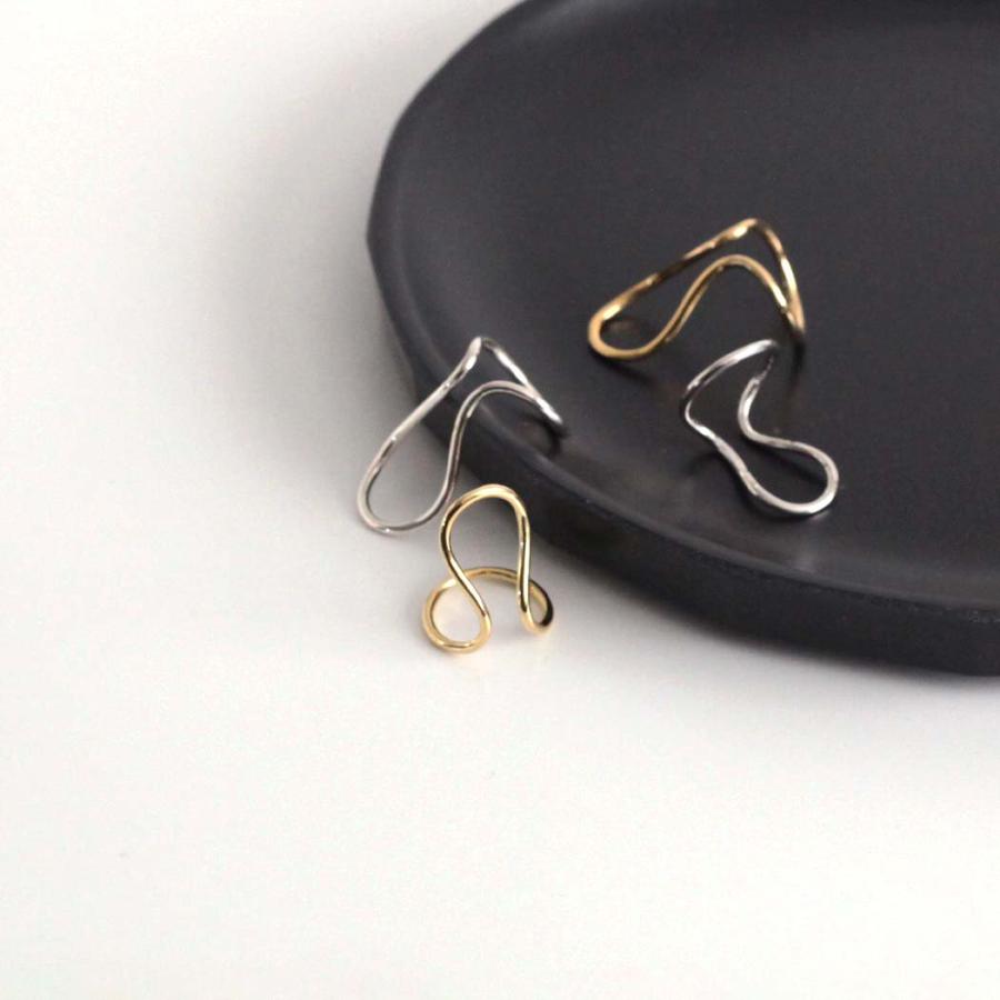 BYOKA ビョーカ R2402 GRACE PINKY RING ピンキー リング シルバー指輪 ニュアンス ファッション 20代 30代 40代 50代 おしゃれ 人気 シンプル | BYOKA | 05