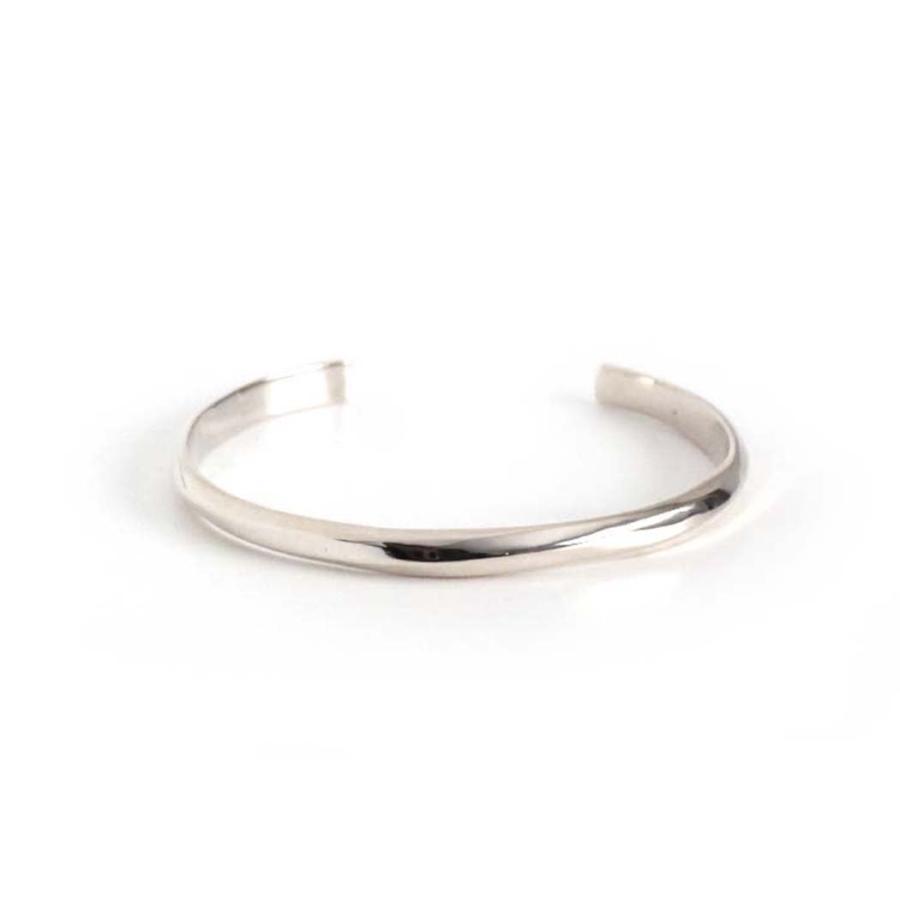 BYOKA ビョーカ W1901 CREAM CUFF クリーム カフ バングル シルバー ブレスレット 20代 30代 40代 50代 シンプル 人気 プレゼント ギフト 贈り物 オケージョン… | BYOKA | 01