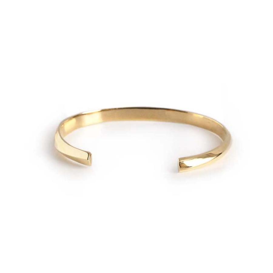 BYOKA ビョーカ GW1901 G.CREAM CUFF クリーム カフ バングル ゴールド ブレスレット 20代 30代 40代 50代 シンプル 人気 プレゼント ギフト 贈り物 オケージ… | BYOKA | 03