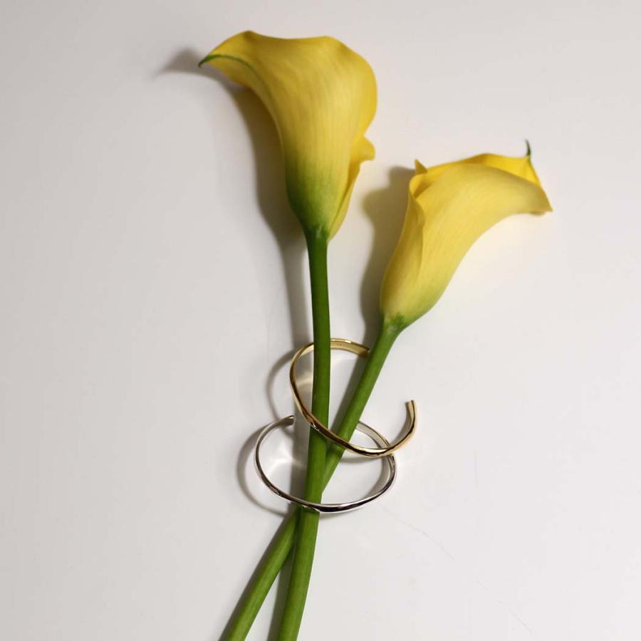 BYOKA ビョーカ GW1901 G.CREAM CUFF クリーム カフ バングル ゴールド ブレスレット 20代 30代 40代 50代 シンプル 人気 プレゼント ギフト 贈り物 オケージ… | BYOKA | 05