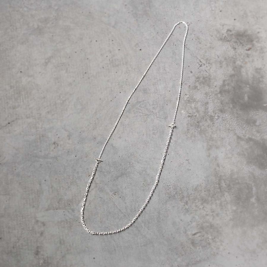 BYOKA ビョーカ N2401 2B4N CHAIN NECKLACE シルバー チェーン ネックレス ロング マンテル 20代 30代 40代 50代 プレゼント ギフト ファッション おしゃれ 人… | BYOKA | 02