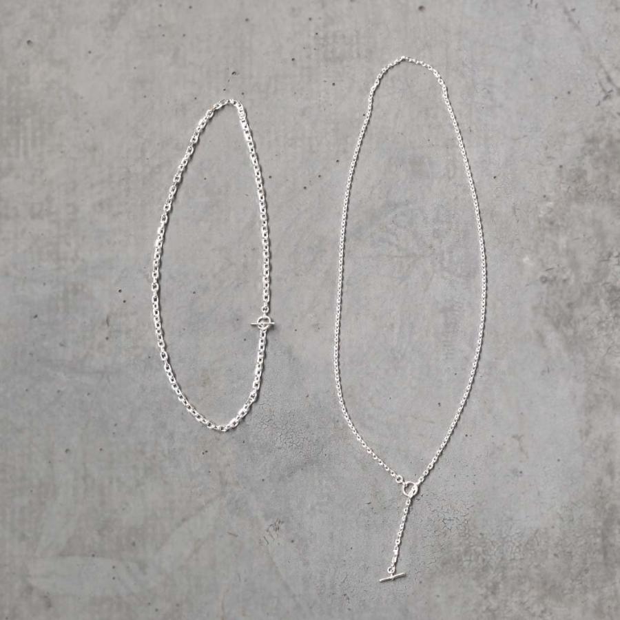 BYOKA ビョーカ N2401 2B4N CHAIN NECKLACE シルバー チェーン ネックレス ロング マンテル 20代 30代 40代 50代 プレゼント ギフト ファッション おしゃれ 人… | BYOKA | 03