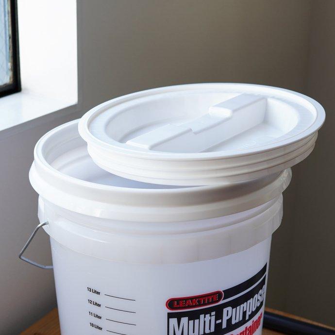 LEAKTITE / Screw-Top Lid 5ガロンバケツ用スクリュートップリッド（フタ） ホワイト アメリカ製 インテリア 掃除グッズ ゴミ箱 雑貨 USA プチギフト プレゼン… | LEAKTITE | 02