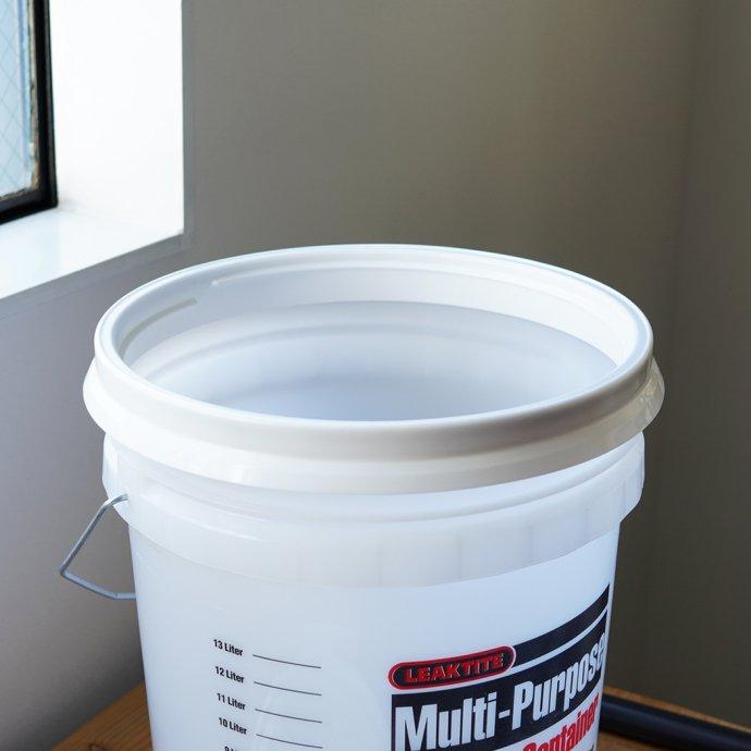 LEAKTITE / Screw-Top Lid 5ガロンバケツ用スクリュートップリッド（フタ） ブラック アメリカ製 インテリア 掃除グッズ ゴミ箱 雑貨 USA プチギフト プレゼン… | LEAKTITE | 05