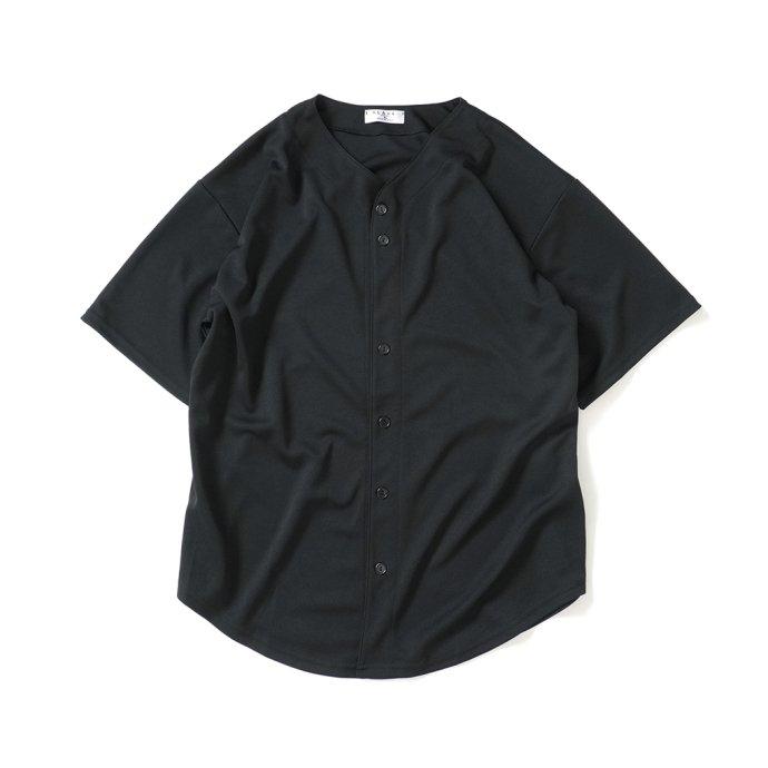 bLAnk COMPANY / Baseball Jersey - Black ブランクカンパニー ベースボールジャージー ブラック アメリカ製 Made in USA ポイント 消化 | BLANK