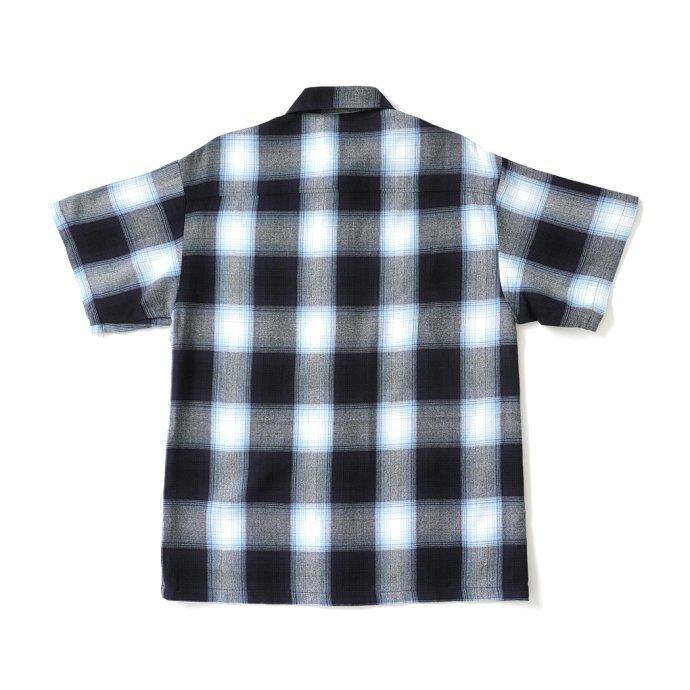 CalTop（キャルトップ） / 2000 オンブレチェック S/Sシャツ - Navy/Sky ネイビースカイ プチギフト プレゼント お祝い 贈り物 ポイント 消化 買いまわり | Cal Top | 01