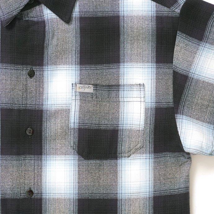 CalTop（キャルトップ） / 2000 オンブレチェック S/Sシャツ - Navy/Sky ネイビースカイ プチギフト プレゼント お祝い 贈り物 ポイント 消化 買いまわり | Cal Top | 03