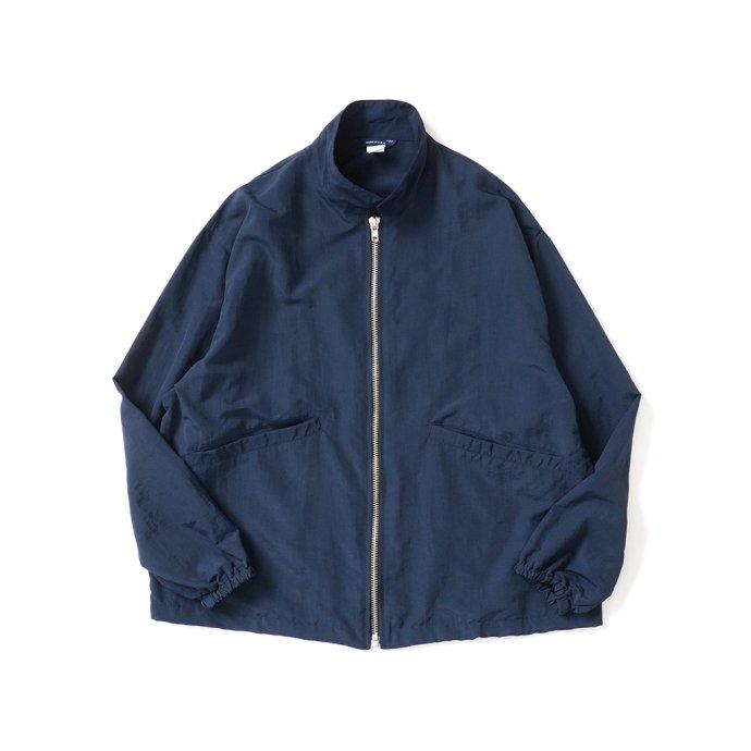 SMOKE T ONE / SHELLED NYLON BZ TOP - Midnight ナイロンブルゾン ネイビー | 