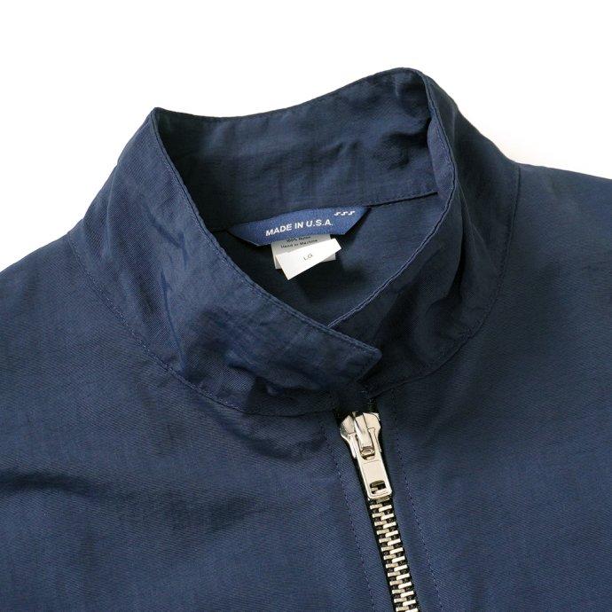 SMOKE T ONE / SHELLED NYLON BZ TOP - Midnight ナイロンブルゾン ネイビー |  | 03