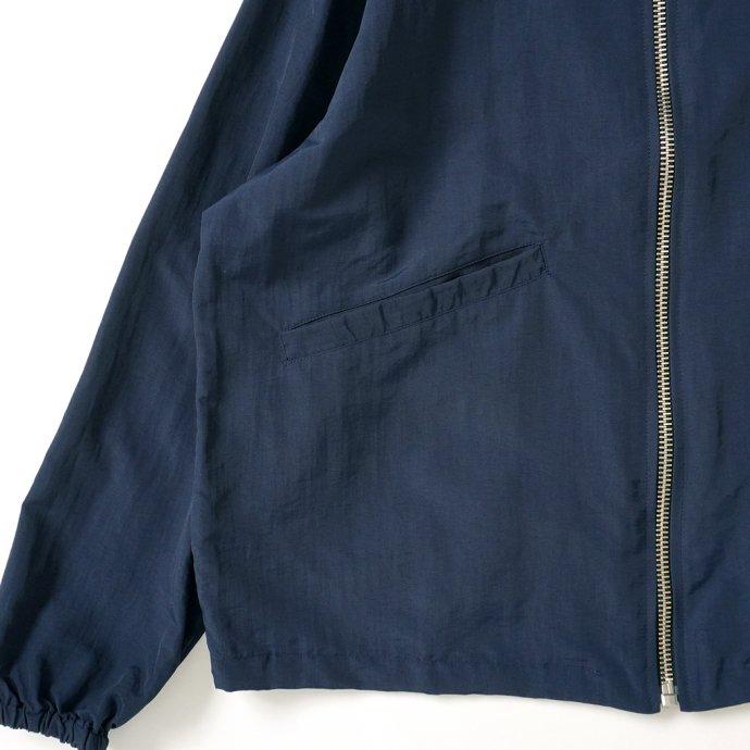 SMOKE T ONE / SHELLED NYLON BZ TOP - Midnight ナイロンブルゾン ネイビー |  | 04