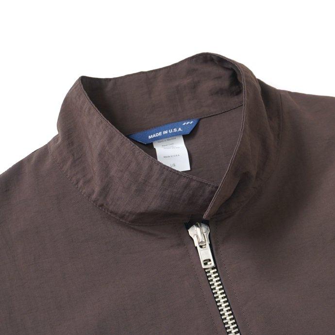 SMOKE T ONE / SHELLED NYLON BZ TOP - Brown ナイロンブルゾン ブラウン |  | 03