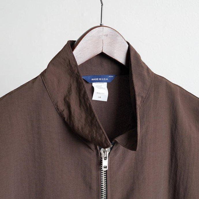 SMOKE T ONE / SHELLED NYLON BZ TOP - Brown ナイロンブルゾン ブラウン |  | 07