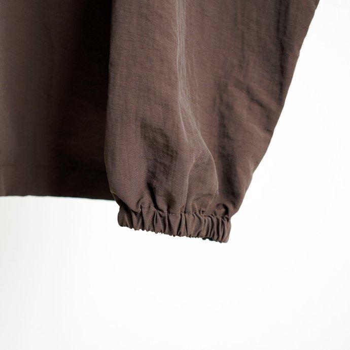 SMOKE T ONE / SHELLED NYLON BZ TOP - Brown ナイロンブルゾン ブラウン |  | 08