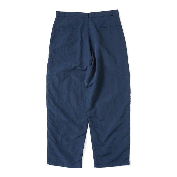 SMOKE T ONE / SHELLED NYLON TROUSERS - Midnight ナイロントラウザーズ ネイビー |  | 01
