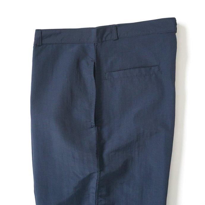 SMOKE T ONE / SHELLED NYLON TROUSERS - Midnight ナイロントラウザーズ ネイビー |  | 03