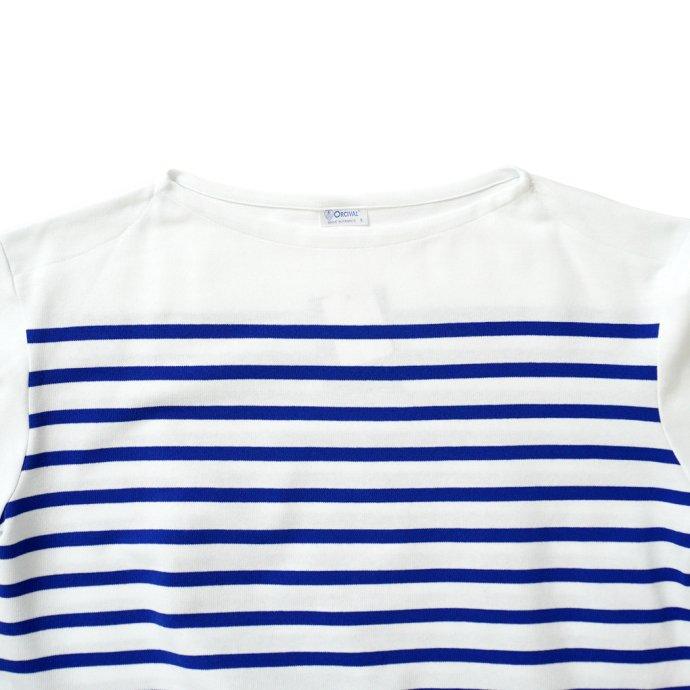 ORCIVAL オーシバル / ラッセルフレンチセーラーTシャツ - White/Bleu ホワイト×ブルー 6101 フランス製 メンズサイズ ボーダー バスク | ORCIVAL | 02