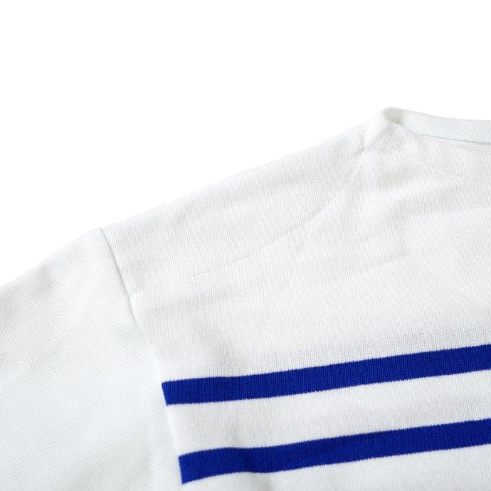 ORCIVAL オーシバル / ラッセルフレンチセーラーTシャツ - White/Bleu ホワイト×ブルー 6101 フランス製 メンズサイズ ボーダー バスク | ORCIVAL | 05