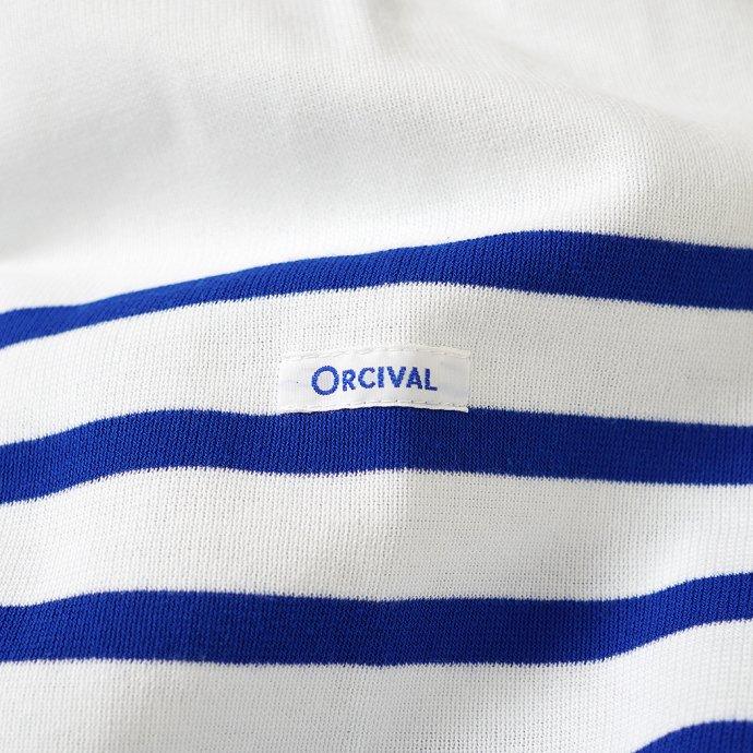 ORCIVAL オーシバル / ラッセルフレンチセーラーTシャツ - White/Bleu ホワイト×ブルー 6101 フランス製 メンズサイズ ボーダー バスク | ORCIVAL | 06
