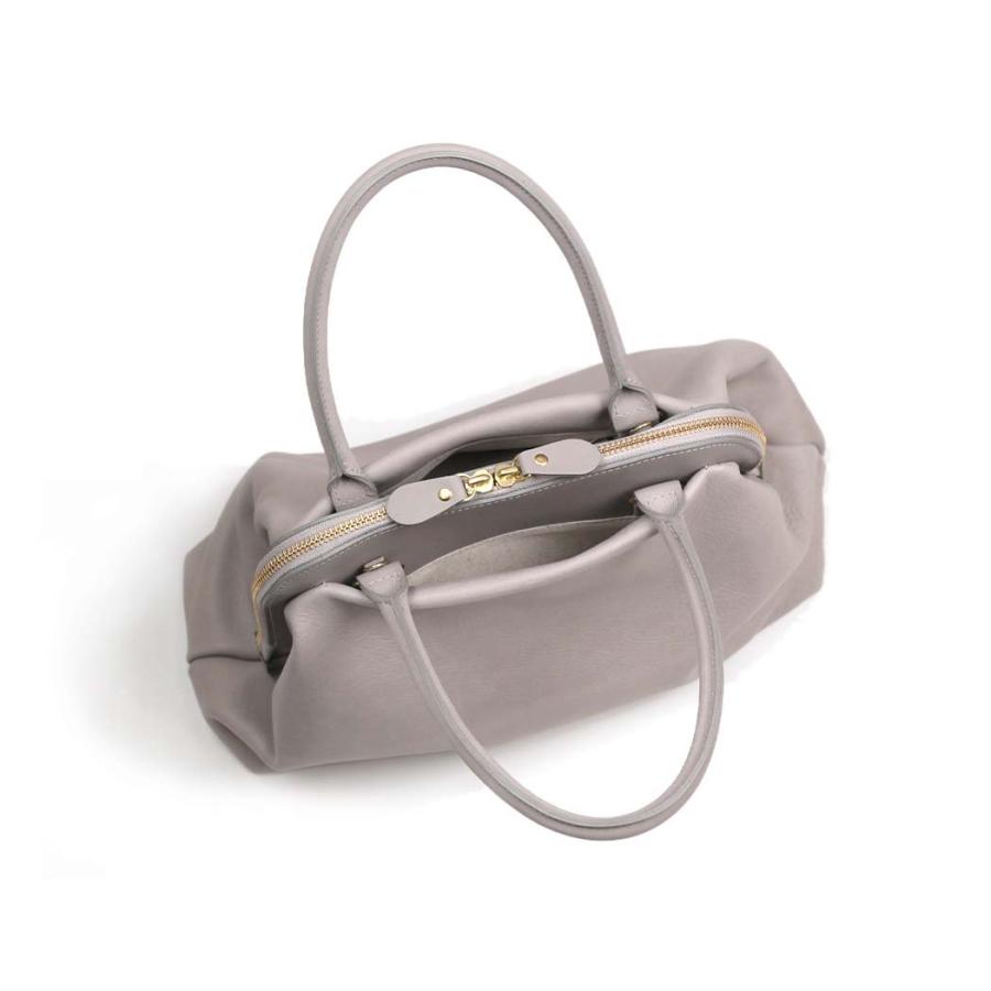 Ense (アンサ) / pens502 gamaguchi bag S ガマグチ 2Way レザー バッグ - グレージュ | Ense | 07