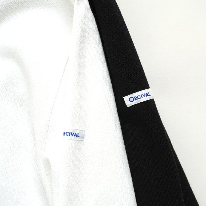 オーシバル ORCIVAL オーバーサイズ コットンロード フレンチ バスク シャツ WHITE 無地 ホワイト B211 フランス製 サイズ7 サイズ8 ビッグサイズ メンズサイ… | ORCIVAL | 04