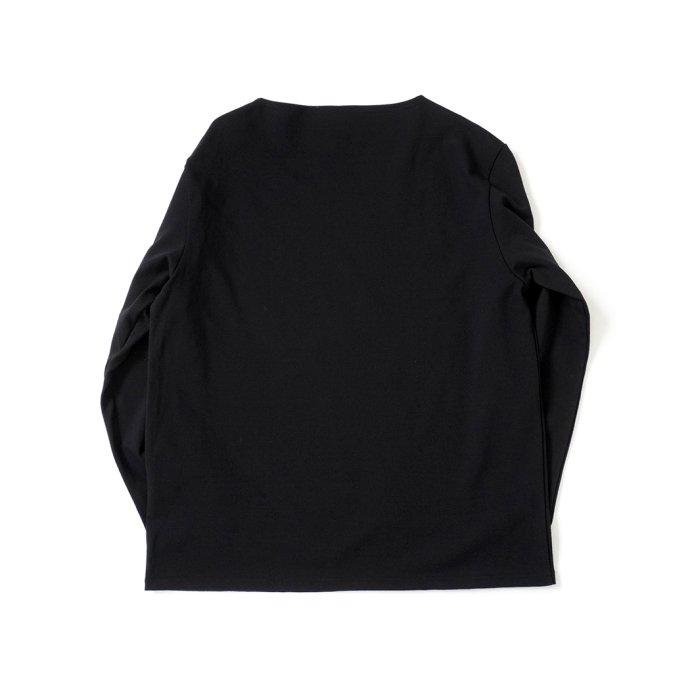 オーシバル ORCIVAL オーバーサイズ コットンロード フレンチ バスク シャツ BLACK 無地 ブラック B211 フランス製 サイズ7 サイズ8 ビッグサイズ メンズサイ… | ORCIVAL | 01