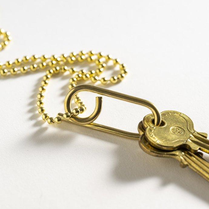 CANDY DESIGN & WORKS (キャンディーデザインワークス) / Kim CHW-14 チェーン付きキーリング - Polished Brass キーホルダー カラビナ あす楽 即日発送 … | CANDY DESIGN&WORKS | 04