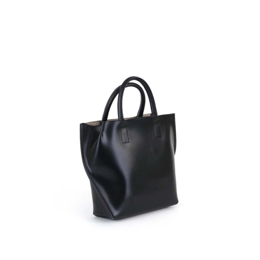 COURTNEY ORLA (コートニーオーラ) SLOPE TOTE s ブラック/パールグレー SLO23SPV011002BK/PLG トートバッグ 黒  シンプル 無地 鞄 ビジネス 通勤 仕事 FES1… | COURTNEY ORLA | 04