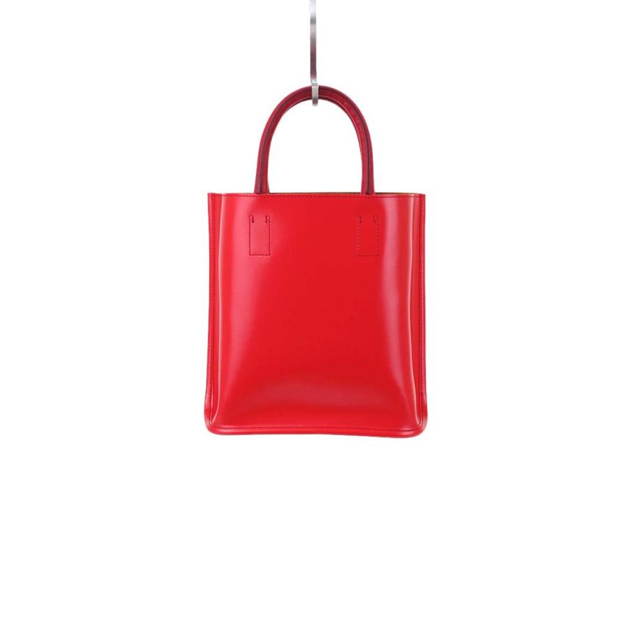 COURTNEY ORLA (コートニーオーラ) CURVE TOTE s レッド/キャメル CRV22FPV014001RD/CAM トートバッグ A5 赤 シンプル 無地 鞄 ビジネス 通勤 仕事 FES10 | COURTNEY ORLA